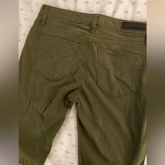 Calvin Klein size 4 Army Green pants - Picture 5 of 6